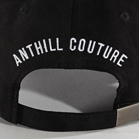 Anthill - Casquette Suédine Haute Couture Noir